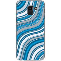 B2Ctelecom Samsung Galaxy J6 2018 Uniek Design TPU Hoesje Waves