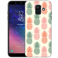 Samsung GalaxyÂ A6 (2018) Uniek TPU Hoesje Ananas