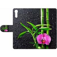 B2Ctelecom Sony Xperia XZ Uniek Design Hoesje Orchidee Plant