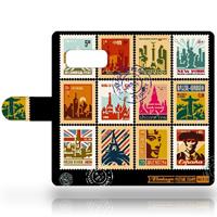 B2Ctelecom Samsung Galaxy Note 8 Uniek Design Hoesje Postzegels