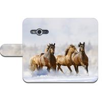 B2Ctelecom Samsung Galaxy Xcover 3 Uniek Ontworpen Hoesje Paarden