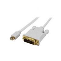 StarTech.com Mini DisplayPort auf DVI 1,8m Kabel - Stecker/Stecker - Weiß