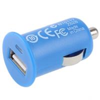 Autolader Auto Lader mini USB voor iPhone 4S , iPhone 4/ Samsung Galaxy Note III / N9000 Blauw