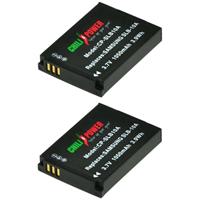 Chilipower SLB-10A / SBL-10A accu voor Samsung - 1050mAh - 2-Pack