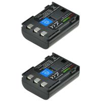 Chilipower NB-2LH / NB-2L accu voor Canon - 900mAh - 2-Pack