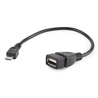 Cablexpert USB OTG-kabel, micro USB, 15 cm
