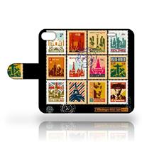 B2Ctelecom Apple iPhone 7 | 8 Uniek Ontworpen Telefoonhoesje Postzegels