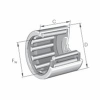 INA - Nadelbüchsen BK4020-A, Innend 40mm, Außend 47mm, Breite 20mm