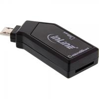 InLine Micro USB OTG Card Reader voor SD en Micro SD