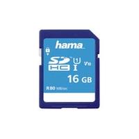 Hama SDHC 16GB Class 10 UHS-I 80MB/S