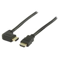 Valueline HDMI 1.4 met ethernet Kabel 1,5m haaks rechts