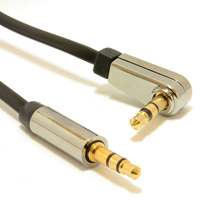 Gembird CCAP-444L-6 audio kabel 1,8 m 3.5mm Zwart