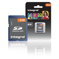 Integral SD kaart 2 GB (class 4)