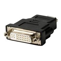 Valueline HDMI - DVI-adapter HDMI connector - DVI vrouwelijk zwart