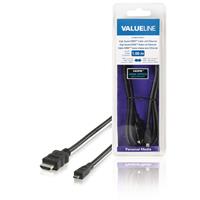 Valueline High Speed HDMIâÂ„¢-kabel met ethernet HDMIâÂ„¢-connector - HDMI&trad -