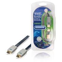 Bandridge HDMI-hogesnelheidskabel met ethernet 0.5 m - 