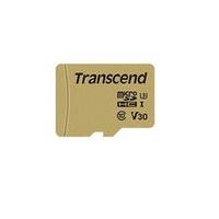 Transcend 64GB Micro SDXC Class 10 UHS-I U3 Flash Card with Adapter