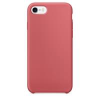 Apple Voor iPhone 8 & 7 Pure kleur vloeibare siliconen + PC beschermende terug Cover Case(Red)