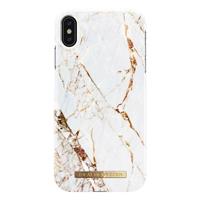 Ideal of Sweden Fashion Back Case Carrara Gold voor iPhone Xs Max