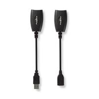 Nedis USB verlenger over netwerkkabel - USB2.0 - tot 0,5A - 50 meter