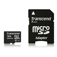 Transcend microSDHC 16 GB Class 10 UHSI 600x (Ultimate)
