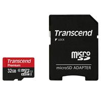 Transcend MICRO SD Geheugenkaart 32 GB - 