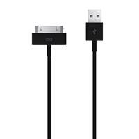 iPod / iPhone / iPad USB Kabel 2m Zwart