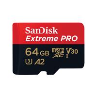Sandisk MicroSDXC Extreme Pro 64GB 170mb/90mb U3 V30 A2