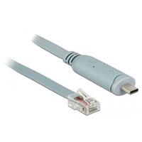 Delock USB-Adapter USB/A -> RS232 RJ45 S