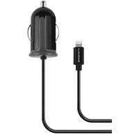 Partly Mobiparts Car Charger Apple Lightning 2.4A Black