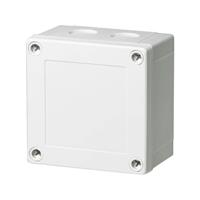 fibox PCM 95/60G Wand-Gehäuse, Installations-Gehäuse 100 x 100 x 60 Polycarbonat Lichtgrau (RAL 70