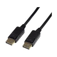 CV0076 LogiLink - 7.5 m - DisplayPort - DisplayPort - Male - Male - Gold