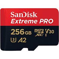 sandisk micro SDXC Extreme Pro 256GB (A2/V30/U3/R170/W90)