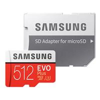 Samsung microSDXC EVO+ 512GB met adapter