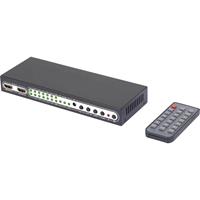 SpeaKa Professional 6 poorten HDMI-matrix-switch met Picture in Picture, met afstandsbediening 3840 x 2160 pix