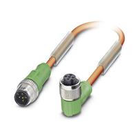 phoenixcontact Sensor-/Aktor-Steckverbinder, konfektioniert M12 Stecker, gerade, Buchse, ge