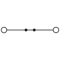 phoenixcontact Phoenix Contact UT 35-FE 3047676 Doorgangsklem 1.50 mm² 50 mm² Zwart, Geel 50 stuk(s)