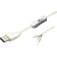 USB-connector Stekker, recht TRU Components 1 stuks