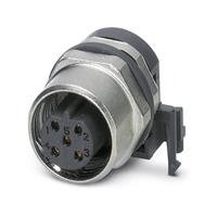 phoenixcontact Phoenix Contact 1436576 Sensor/actuator steekconnector M12 Aantal polen: 5 Bus, inbouw 10 stuk(s)