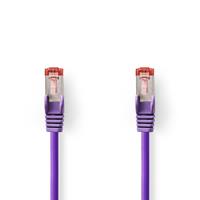 Nedis S/FTP CAT6 Gigabit netwerkkabel / paars - LSZH - 0,25 meter
