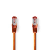 Nedis S/FTP CAT6 Gigabit netwerkkabel / oranje - LSZH - 15 meter