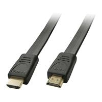 LINDY HDMI Anschlusskabel [1x HDMI-Stecker - 1x HDMI-Stecker] 3.00m Schwarz