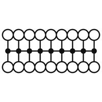 phoenixcontact PTFIX 18X1,5-NS15A BN Verteilerblock 0.14mm² 1.50mm² Braun 20St.