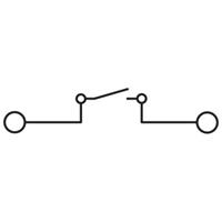 phoenixcontact Phoenix Contact UK 5-HEDI N 3000564 Scheidingsklem 0.50 mm² 4 mm² Zwart 50 stuk(s)