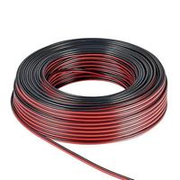 Goobay Loudspeaker cable red/black CCA 25 m roll, cable diameter 2 x 0,75 mm?