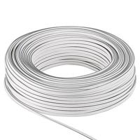 Goobay Loudspeaker cable white CCA 50 m roll, cable diameter 2 x 2,5 mm? - Go