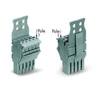 WAGO 2022-101/142-000 Connector, female Grijs 200 stuk(s)