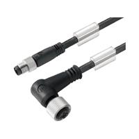 Weidmüller Sensor-/Aktor-Steckverbinder, konfektioniert M12 Stecker, gerade, Buchse, ger