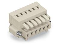Wago Buchsengehäuse-Kabel 734 Polzahl Gesamt 9 Rastermaß: 3.50mm 50St.