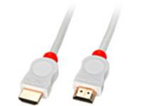 LINDY HDMI Anschlusskabel [1x HDMI-Stecker - 1x HDMI-Stecker] 3.00m Weiß